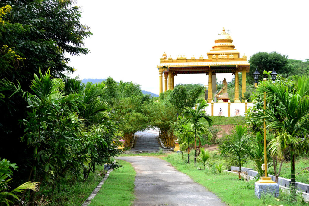 Shiva Temple in Nirvana Resort